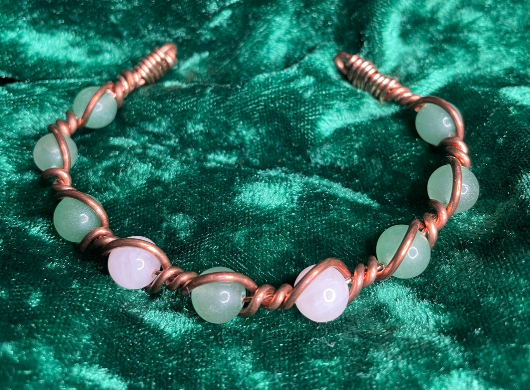 Rose Quartz & Aventurine