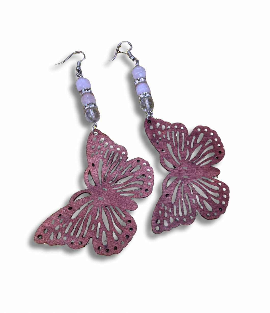 Butterfly earrings