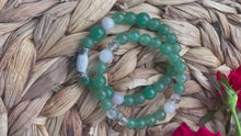 Load and play video in Gallery viewer, Prosperity &amp; Peace bracelet set
